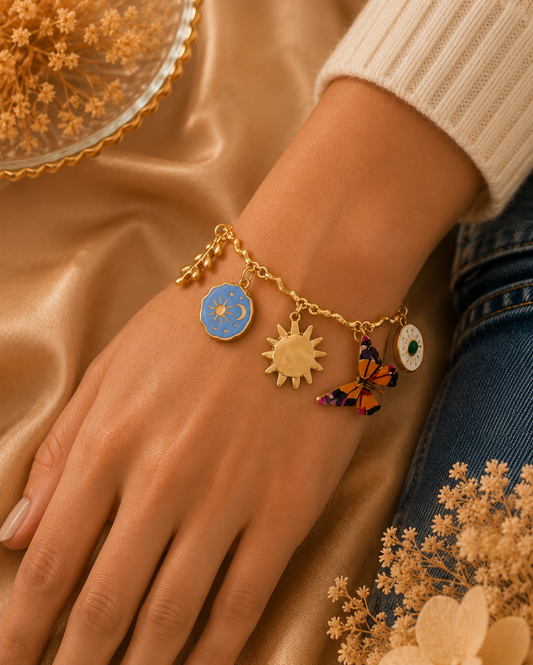 Summer Vibe Charm Bracelet