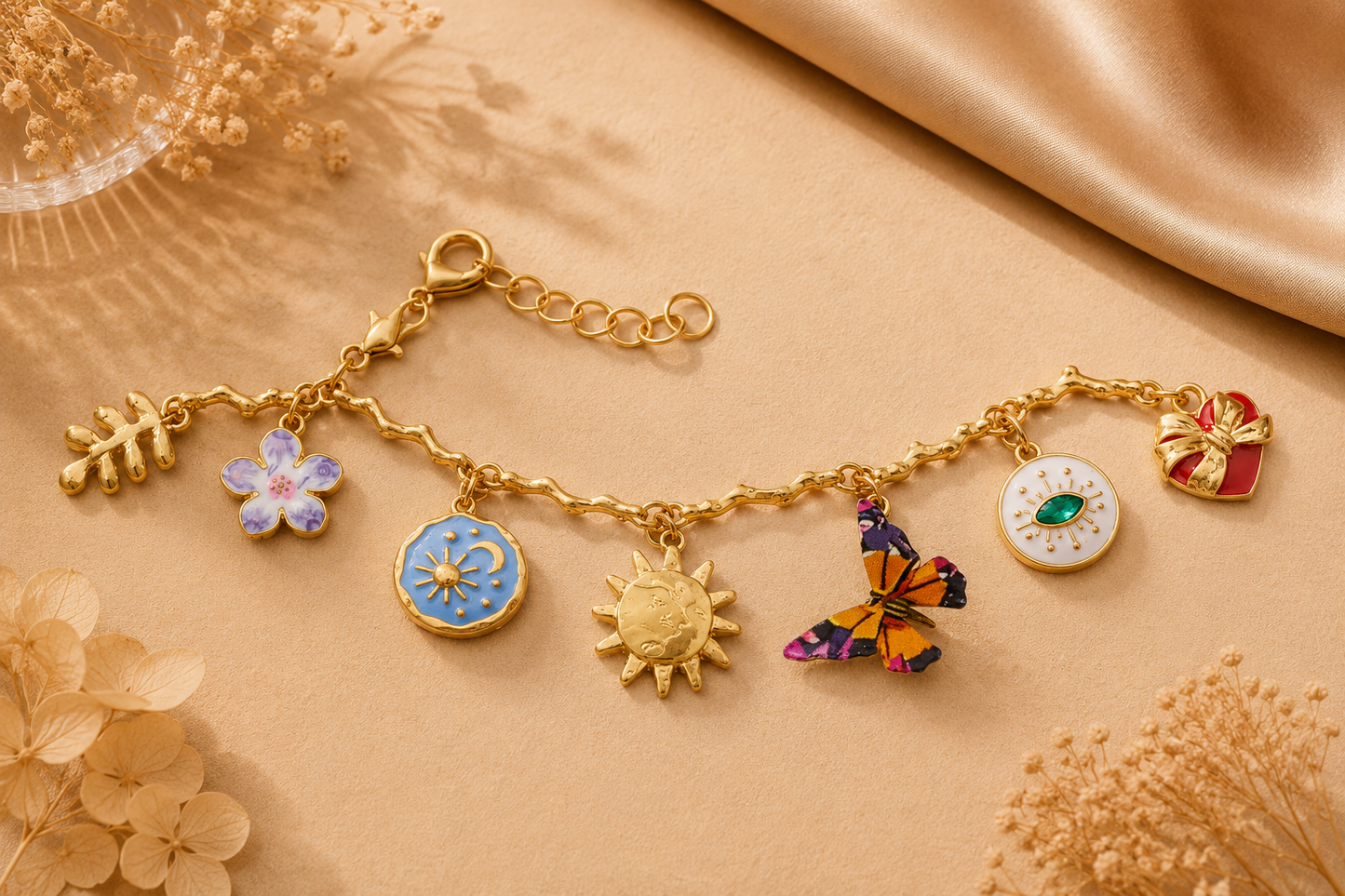 Summer Vibe Charm Bracelet