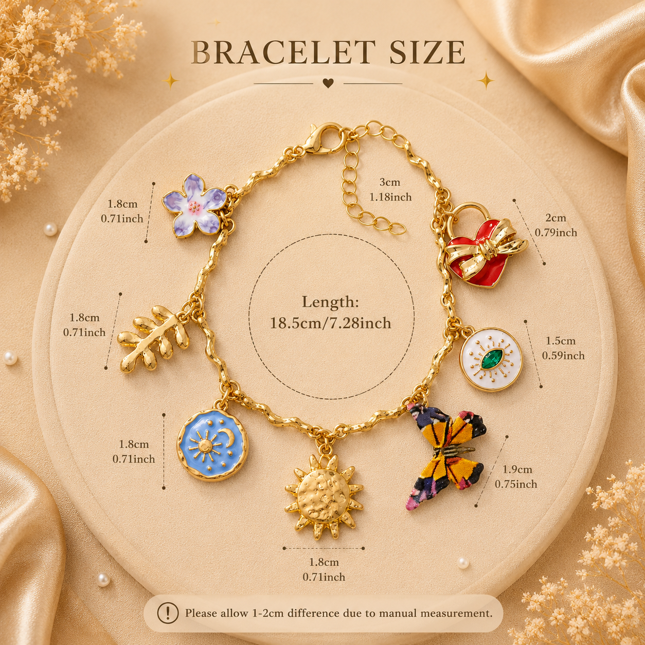 Summer Vibe Charm Bracelet