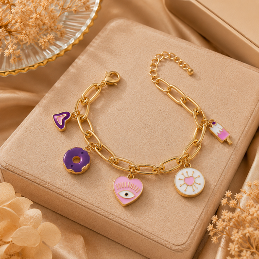 Sweetheart Charm Bracelet