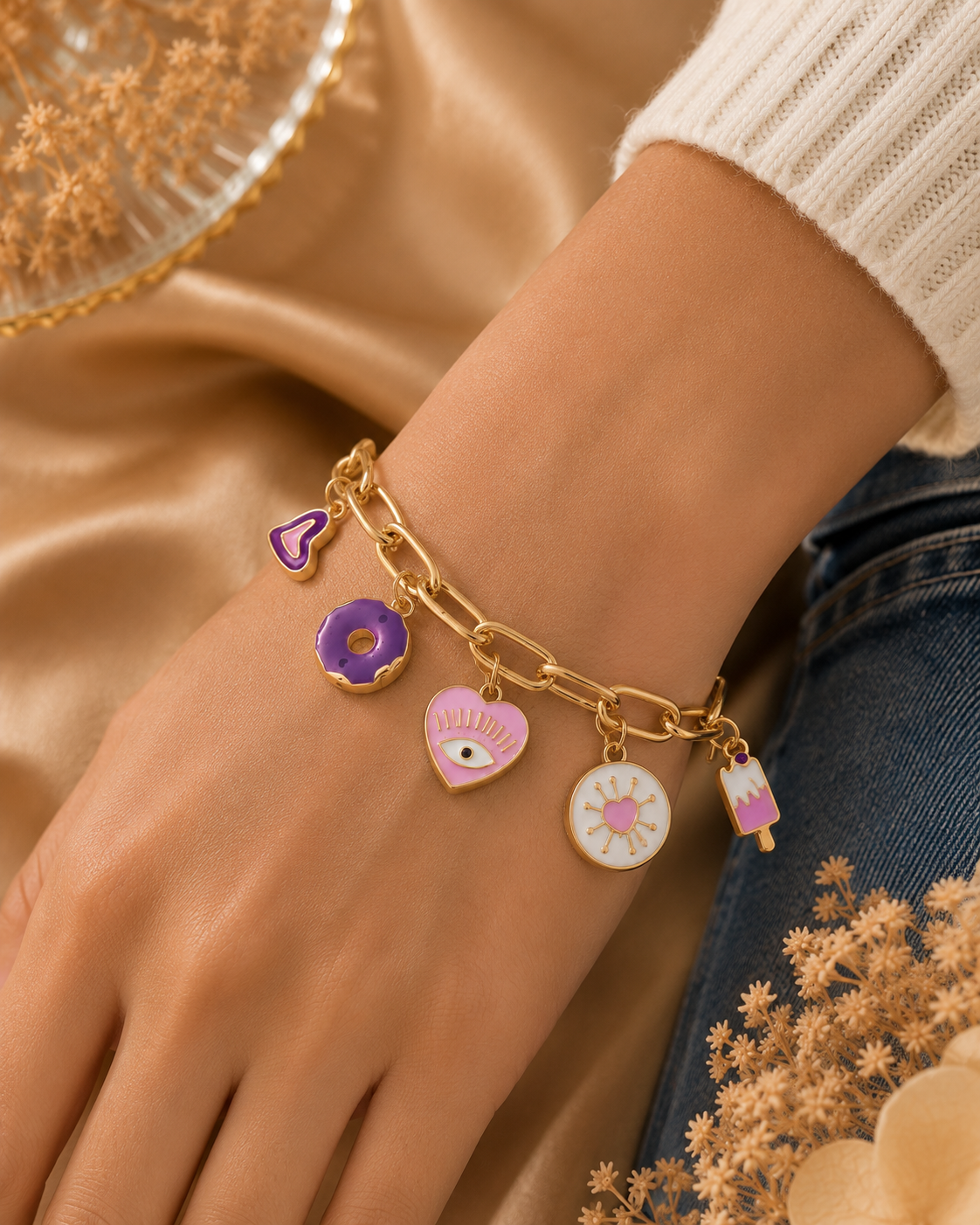 Sweetheart Charm Bracelet
