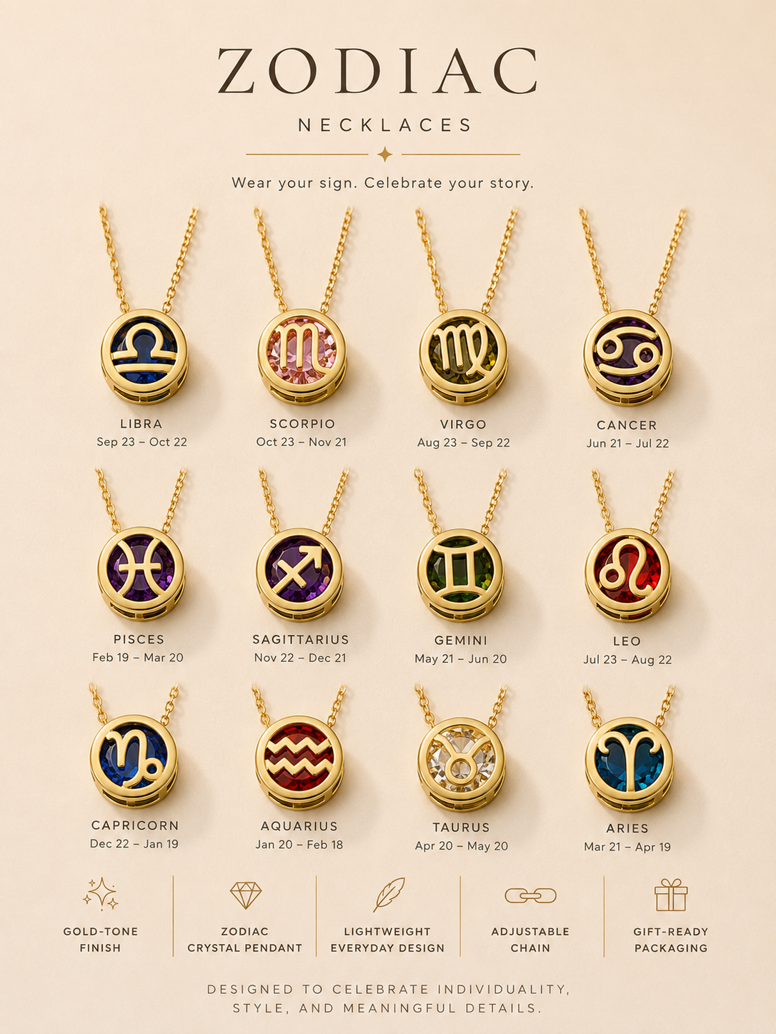 Zodiac Neckless
