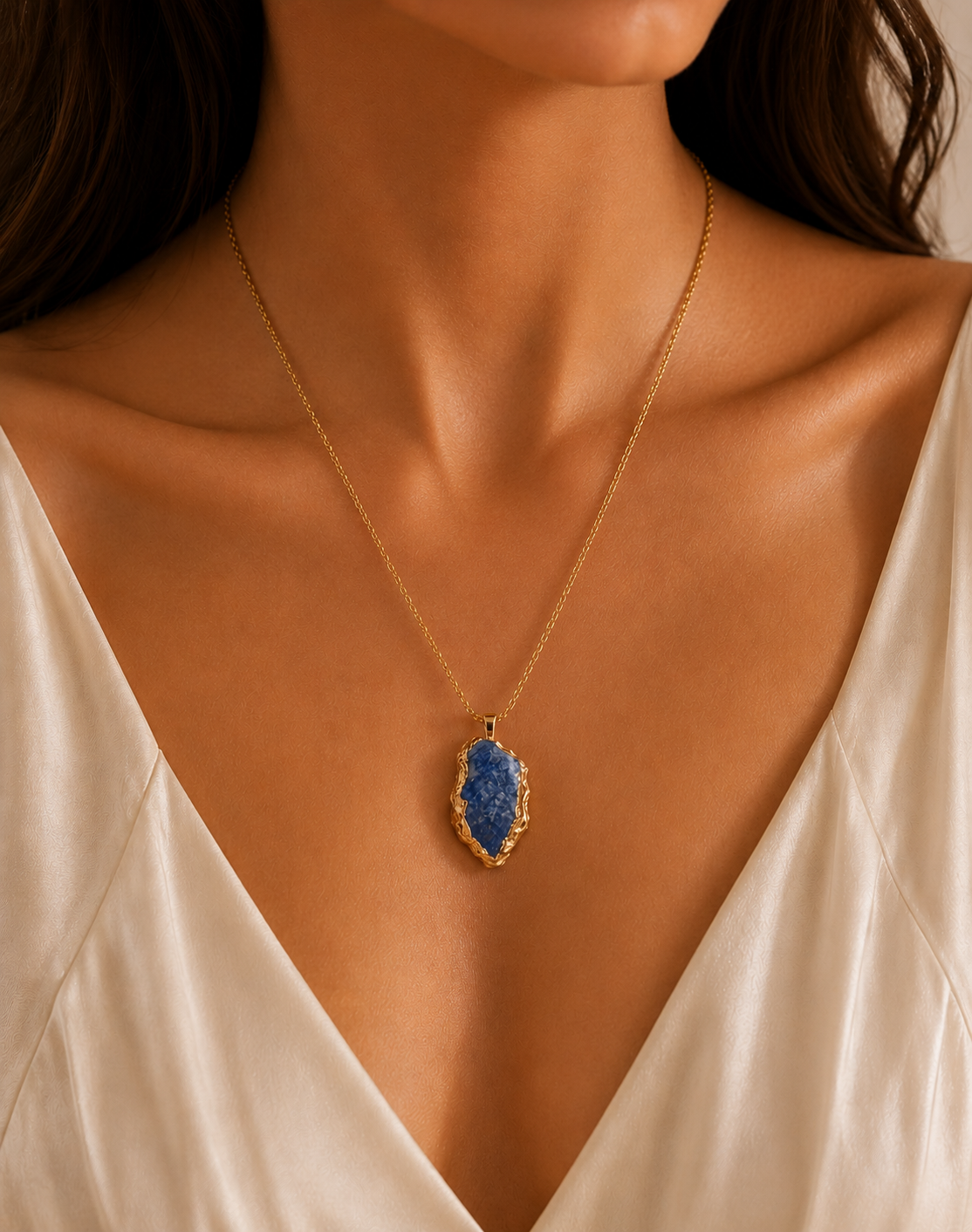 Aurora Raw Amethyst Necklace