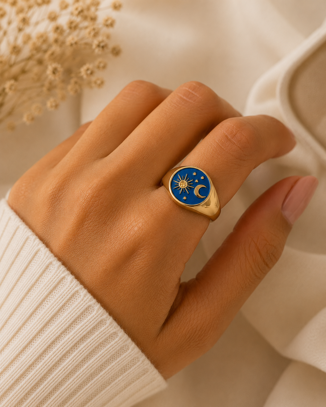 Moon & Sun Ring