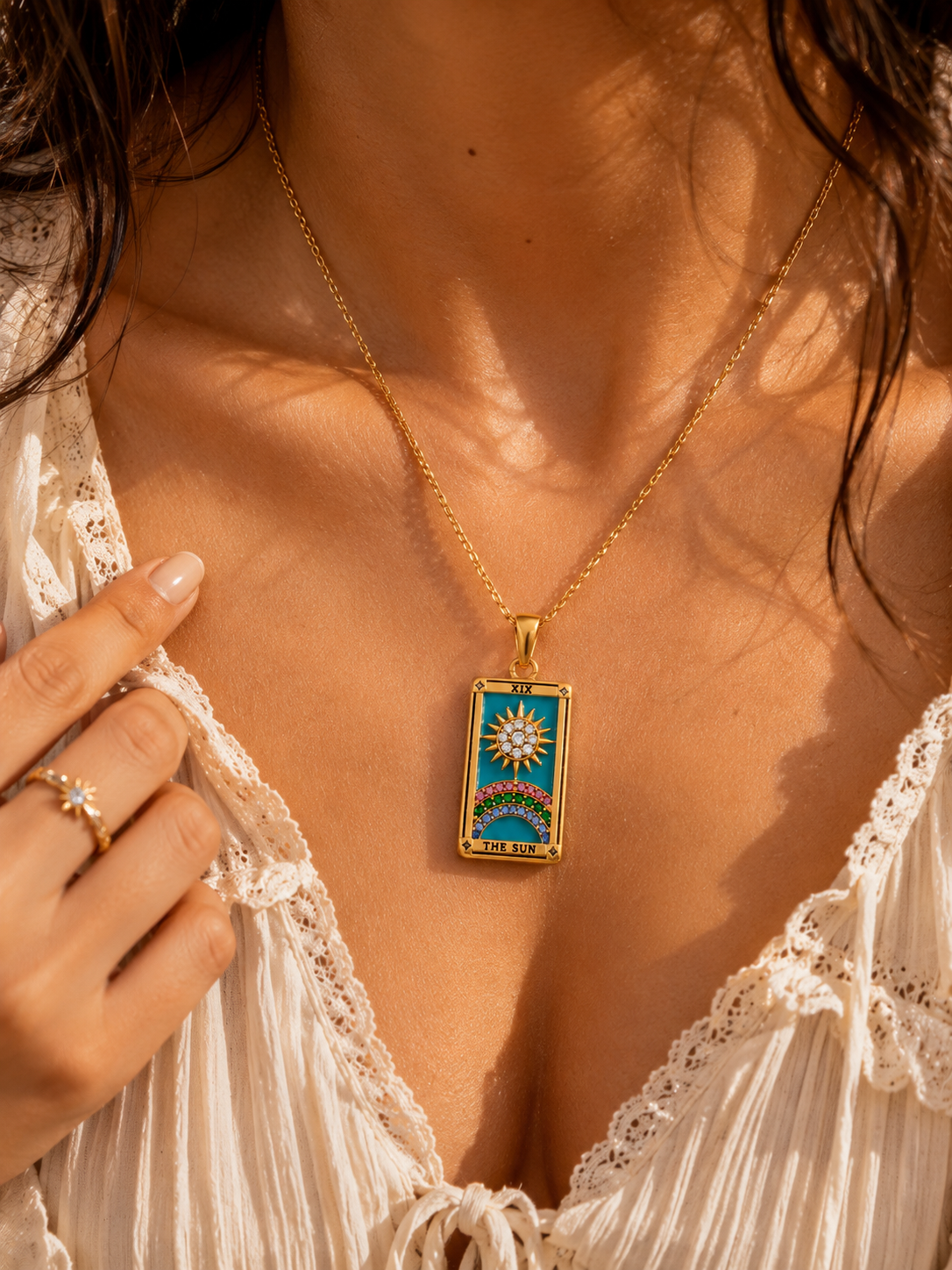 Celestial Pendant Necklace